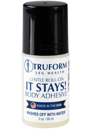 Ea/1 It Stays Gentle Roll-On Body Adhesive Liquid 2Oz