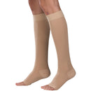 Pr/1 Classic Medical 20-30Mmhg Below Knee Open-Toe Compression Sock Xx-Large (19 1/2 - 22") Beige Soft Top