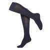 Pr/1 Truform Ladies Touch 15-20Mmhg Navy Ribbed Knee High Compression Socks Large