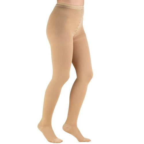 Ea/1 Truform Standard Figure 20-30Mmhg Compression Pantyhose Petite 4' 11" - 5' 6" (90 - 135 Lbs) Beige Latex-Free