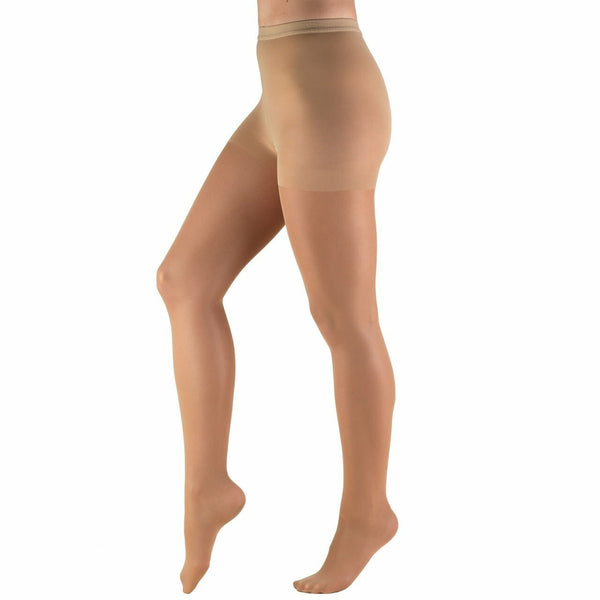 Ea/1 Truform Ladies Classic Medical Panthyhose Beige 8-15Mmhg Tall