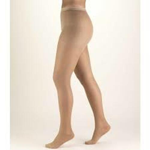 Pr/1 Truform Ladies' Sheer Lites Pantyhose, 15-20Mmhg Closed-Toe, Beige, Medium