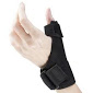 Ea/1 Otc Medium Thumb Stabilizer Left-Hand Sm (4 3/4" - 6") Flexible Stay One-Hand Adjustable Black Latex-Free