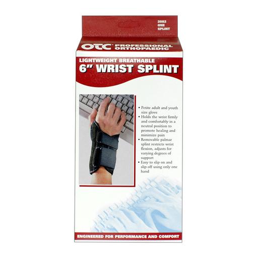 Ea/1 Wrist Splint 6" Left Small (5.5-6.5")