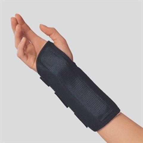 Ea/1 Otc 8" Maximum Wrist Splint Large (7.5"-8.5") Left Side Black Latex-Free