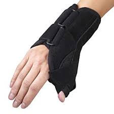 Ea/1 Wrist-Thumb Splint 6" Right Black Large (7.5-8.5")