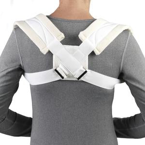 Ea/1 Otc Medium Clavicle Strap Xs (20-24") Figure 8 Design W/ Adjustable Tension White Latex-Free