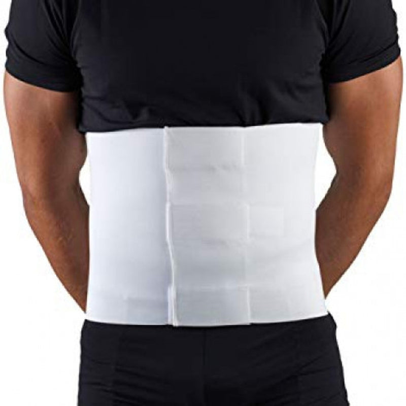 Ea/1 Otc Minimum Multiple Use 10" Elastic Abdominal Binder Medium White