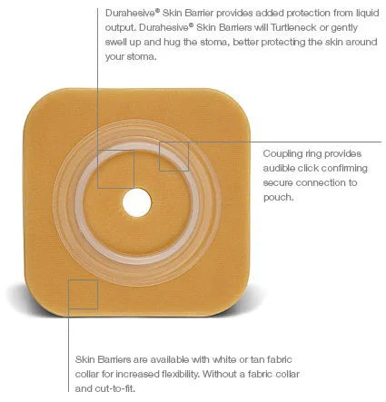 Natura Durahesive Barrier,flange 1-3/4" (4x4") No Tape Border