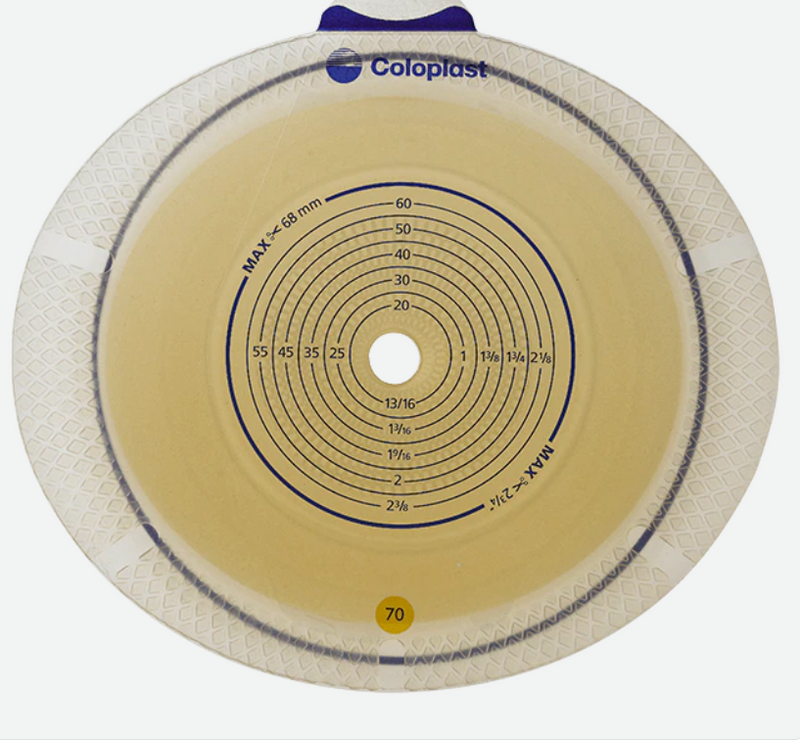 SenSura® Flex Baseplate - Xpro - Coupling size: 50mm - Baseplate hole size: 10-48mm- Item 10105