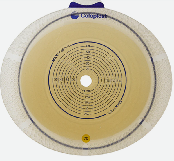 SenSura® Flex Baseplate  - Xpro - Coupling size: 70mm - Baseplate hole size: 10-68mm - Item 10106