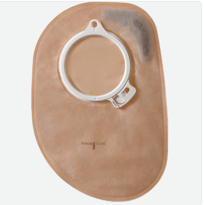 Assura® Closed Pouch -Maxi 22cm - Coupling size: 40mm -  Item 12374