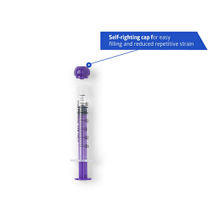 Medline Sterile Clear ENFit Syringes CS/200