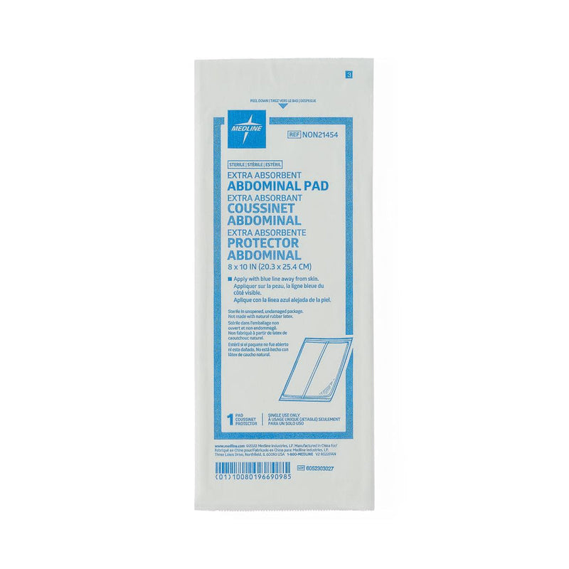Medline Abdominal Pad, Sterile
