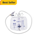 Medline Urinary Drain Bags with Anti-Reflux Devices