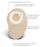 Esteem Synergy Closed Pouch W/filter, Standard 20.3 Cm (8 in), Transparent