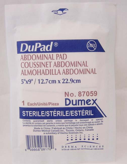 Dupad® Abdominal Pad, Sterile