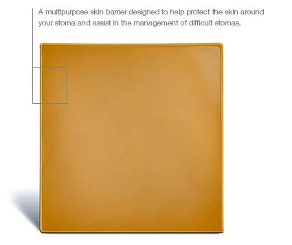 Stomahesive Skin Barrier, 10cm X 10cm (4in X 4in)