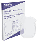 Flushable Ostomy Pouch Liners with