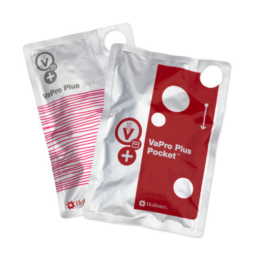 Vapro Plus Pocket Touch-free Hydrophilic Intermittent Catheter, Ic, 14fr, 16in