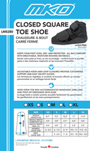 MKO Closed Square Toe Shoe