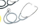Pediatric Stethoscopes Dual-head,gray 22"(56cm)