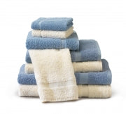 Medline Bath Towel, Blue, 20 X 40, Cotton.