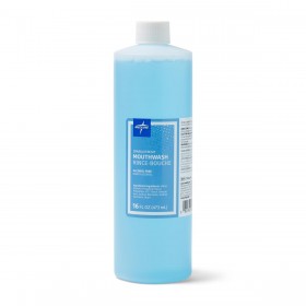 Medline SparkleFresh™ Alcohol-Free Mouthwash, 473 mL