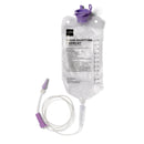 Medline EntraFlo Gravity Feeding Bag Set with ENFit Connector, 1000mL