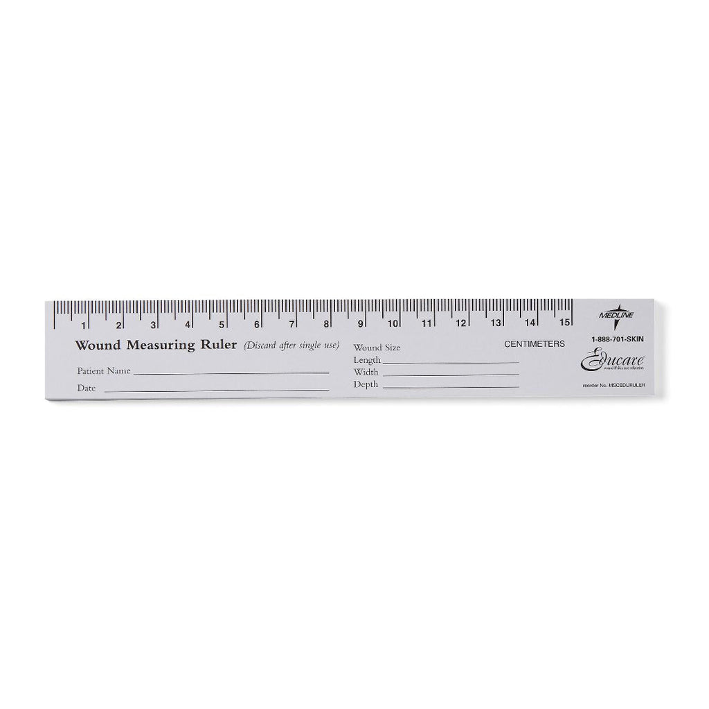 Pk/250 Educare Wound Ruler Paper.