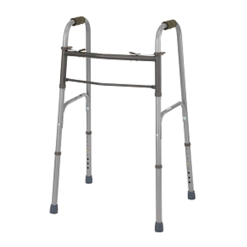 Walker 2-button Fold Adj W/o Whls Adlt
