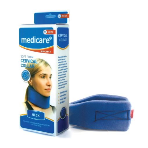 Ea/1 Otc 4" Soft Foam Cervical Collar Minimum Support Medium, Black