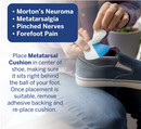 Powerstep Metatarsal Relief Pads