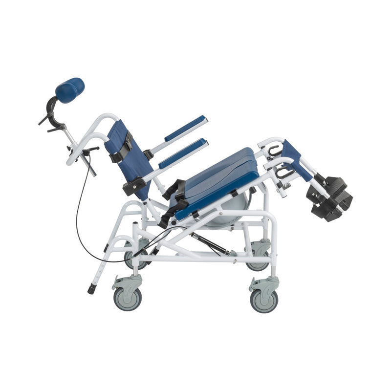 Drive Tilting Aluminum Rehab Shower Chair Commode