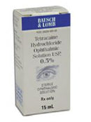 Minims Tetracaine Hydrochloride 0.5% Eye Drop Solution 15ml