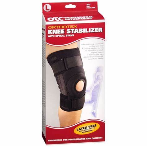 Ea/1 Pullover Elastic Knee Support With Spiral Stays Large (13.42-16")