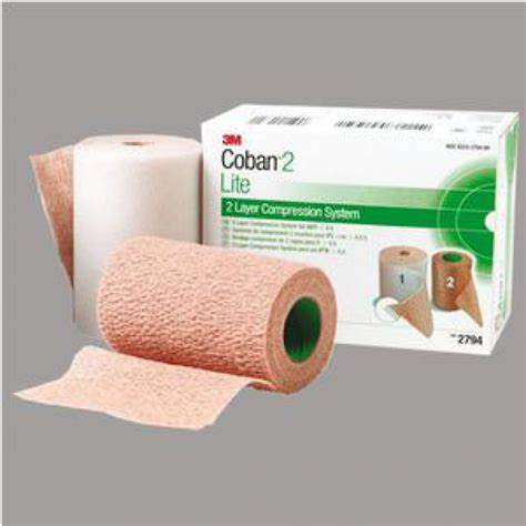 Bx/32Rl Coban Lite 2 Layer Compression 4" X 3.8Yd