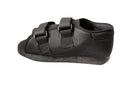 Ea/1 Otc Maximum Soft Top Post-Op Shoe Ladies'S Semi-Rigid Sole & Adjustable Straps Left Or Right Foot, Medium, Black