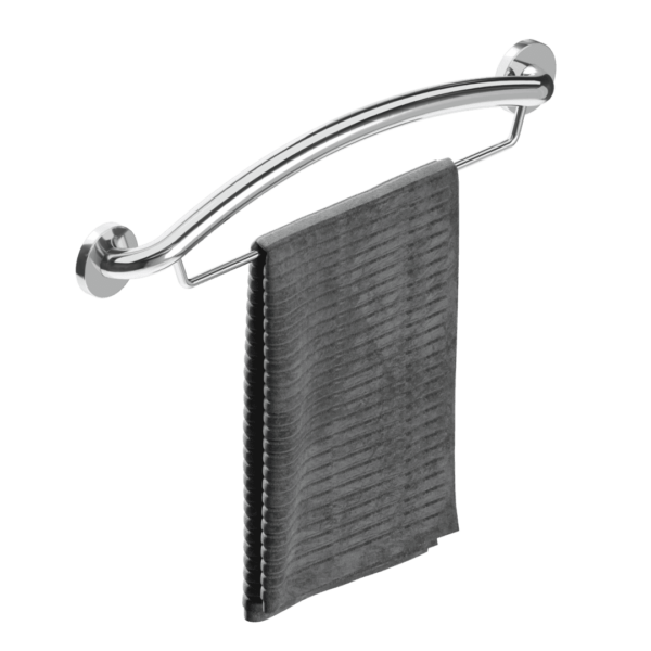 HealthCraft Plus Series Towel Bar - Chrome