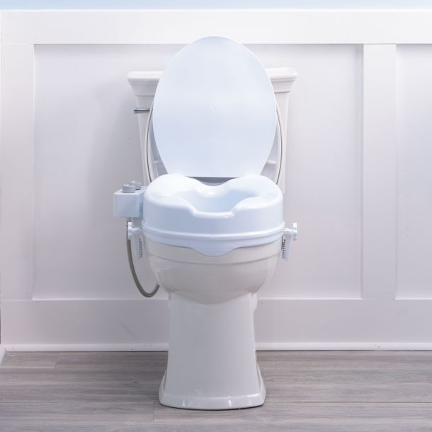 PreserveTech™ Raised Toilet Seat with Bidet