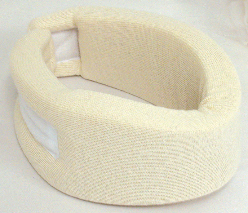 Ea/1 Otc X-Firm Foam Cervical Collar 4" Extra-Wide Medium (15 1/2 - 17 1/2") Medium Density White Latex-Free