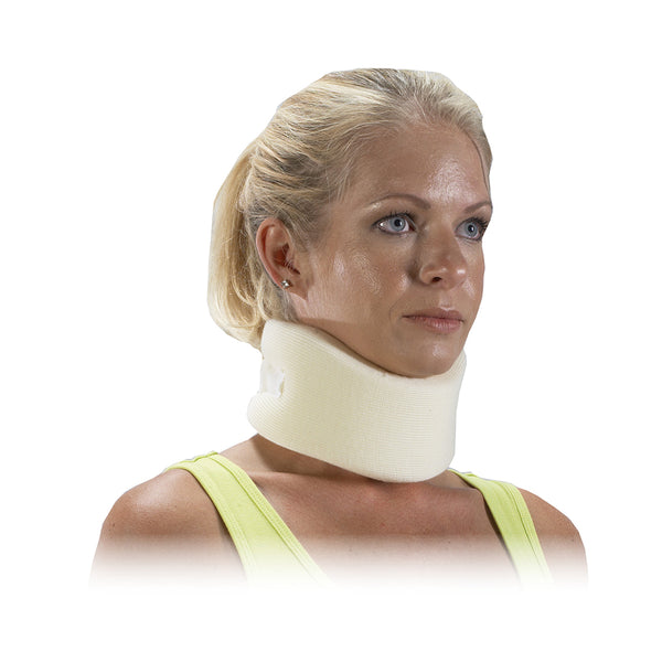 Ea/1 Otc 3 1/2" Soft Foam Cervical Collar Minimum Support Small (13 1/2" - 15 1/2") Black Latex-Free