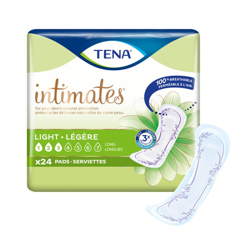 TENA Intimates Light Ultra Thin Pads Long