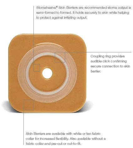 Natura Solid Stomahesive Skin Barrier, Cut-to-fit, 32mm (1 1/4in) Flange