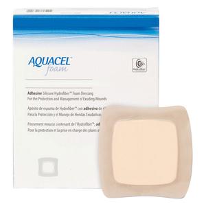 Aquacel Hydrofiber Foam Adhesive Dressing 10cm X 20cm (4x8)" Sterile