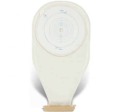 Active Life Drain Pouch W/stomahesive Solid Barrier Cut-to-fit W/out Filter Transparent 35.5cm