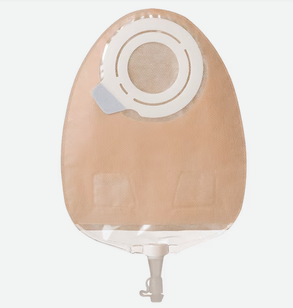 SenSura® Click Urostomy Pouch - Midi 24cm (9 1/4in) - Coupling size: 50mm - Item 11852