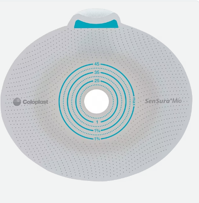 SenSura® Mio Flex Baseplate - 18390 - Coupling size: 90 mm (3 1/2") - Stoma opening size: 10 - 88 mm (3/8" - 3 1/2") - Item 18390