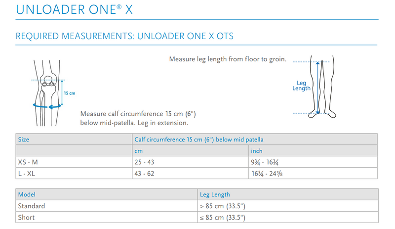 Ossur Unloader One X OTS