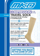 MKO Compression Travel Sock